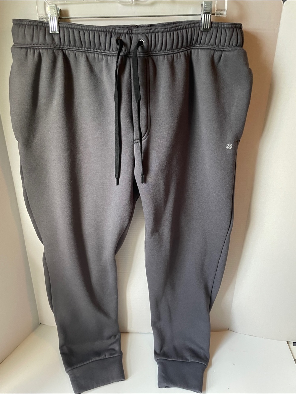 Baleaf Sports Men's Size XL Gray Drawstring Jogger Pants